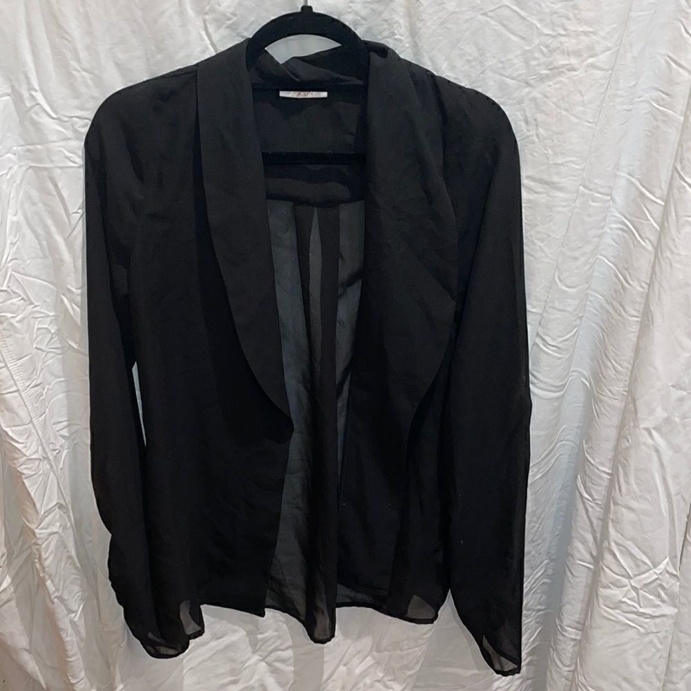 KAITLYN boutique black cardigan fancy size s